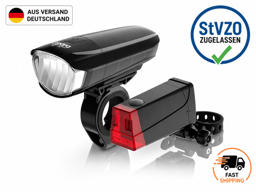 Fahrradlicht set stvzo - fahrradlicht, set,