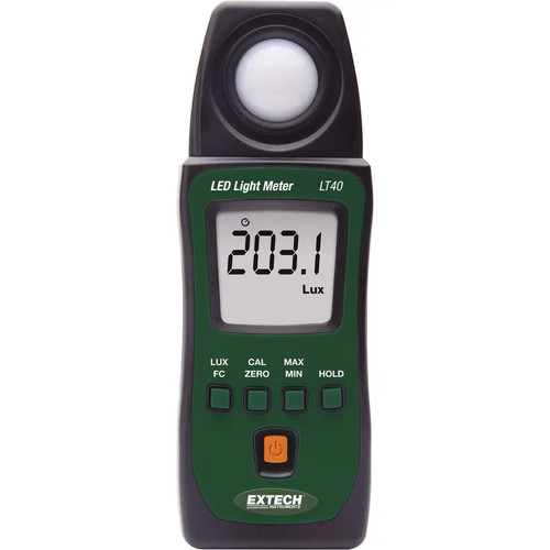 Extech lt40 luxmeter 400 - lt40,