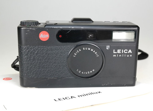 Leica minilux schwarz mit - leica,