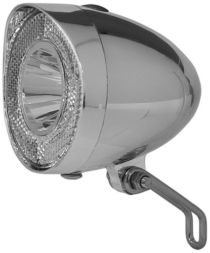 Chrom fahrradlampe retro - , *